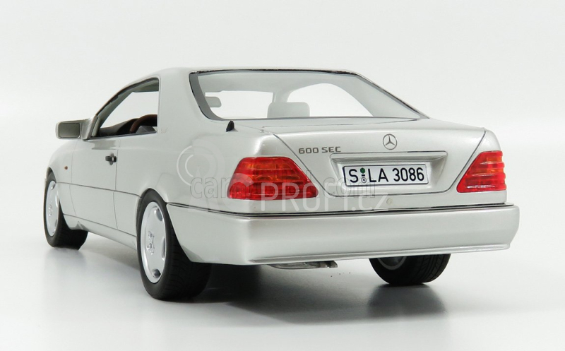 Cult-scale models Mercedes benz S-class 600sec Coupe (c140) 1992 1:18 Silver