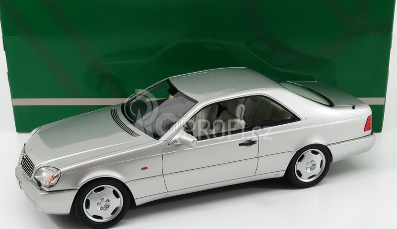 Cult-scale models Mercedes benz S-class 600sec Coupe (c140) 1992 1:18 Silver