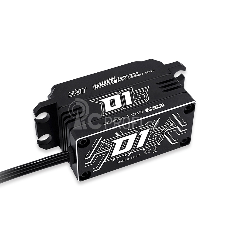 D1S DRIFT HiVOLT CORELESS Digital servo LOW PROFILE (18,5 kg-0,08s/60°)