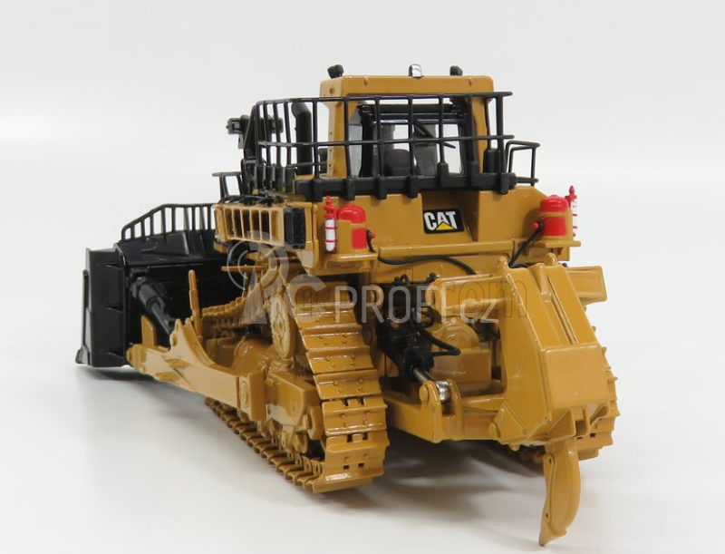 Dm-models Caterpillar Catd11t Ruspa Cingolata - Scraper Type Tractor 1:50 Žlutá Černá