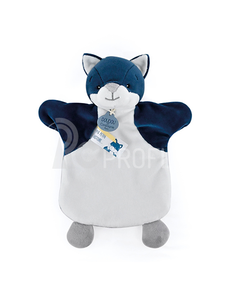 Doudou Plyšový maňásek vlk 25 cm