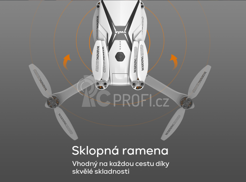 Dron Syma Z6 PRO + náhradní baterie