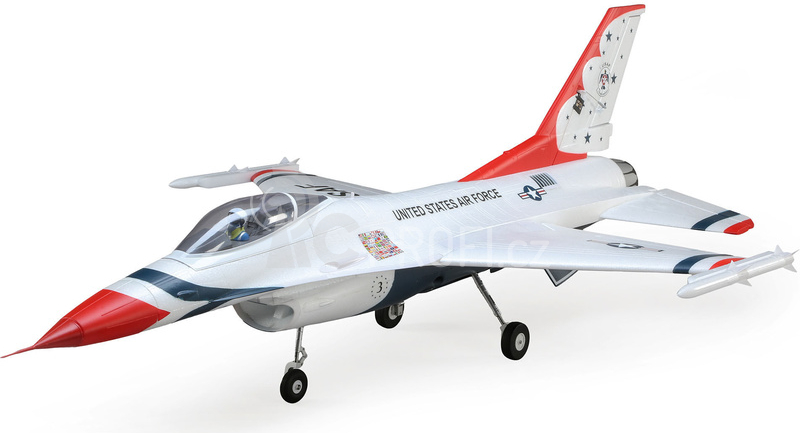 E-flite F-16 Thunderbirds 0.8m SAFE Select BNF Basic