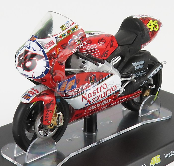 Edicola Aprilia Rsw 250cc N 46 1:18, červená