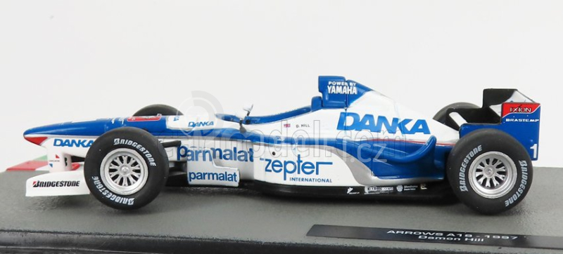 Edicola Arrows F1  A18 N 1 Season 1997 Damon Hill 1:43 Bílá Modrá