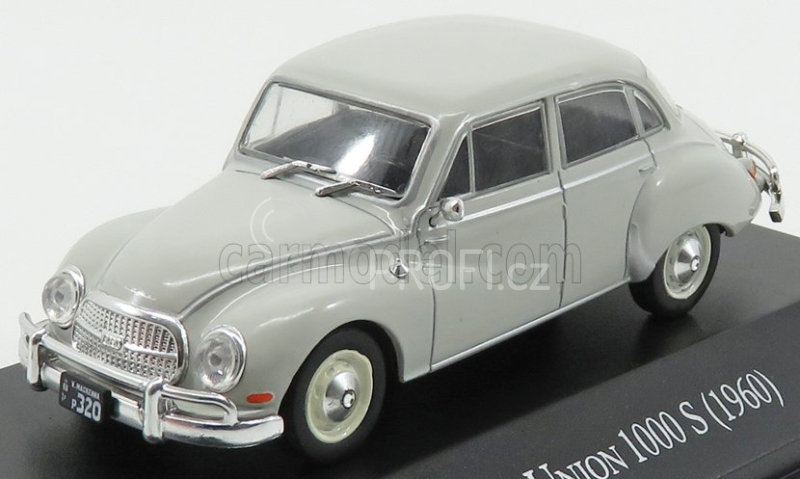 Edicola Auto union 1000 S 1960 (audi) 1:43 Světle Šedá