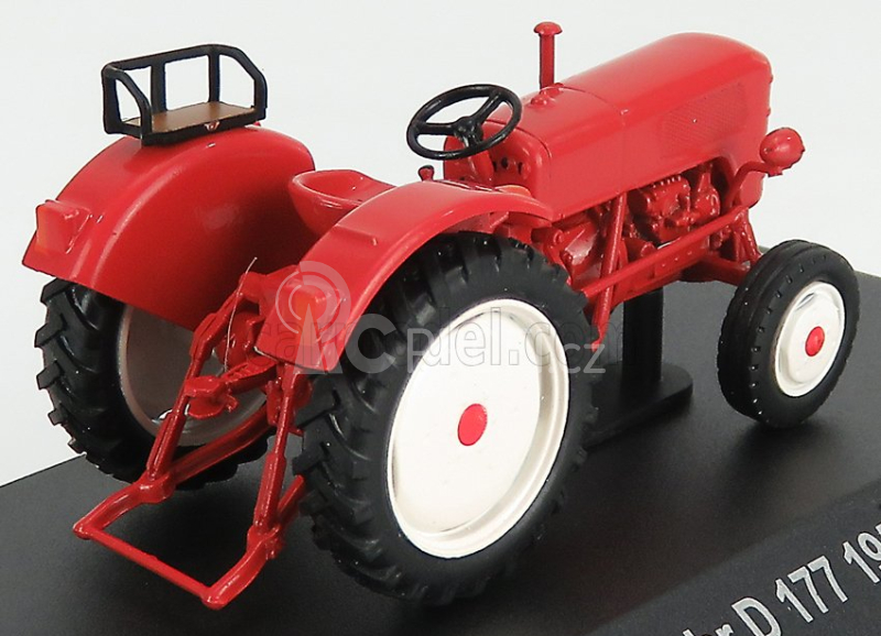 Edicola Fahr D177 Tractor 1958 - Damage Blister Box 1:43 Red