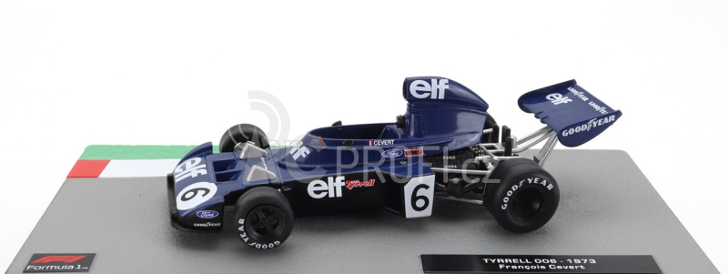 Edicola Tyrrell F1  006 Team Elf Tyrrel N 6 Season 1973 Francoise Cevert 1:43 Blue