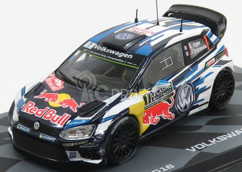 Edicola Volkswagen Polo Wrc Team Volkswagen Motorsport Red Bull N 1 1:43