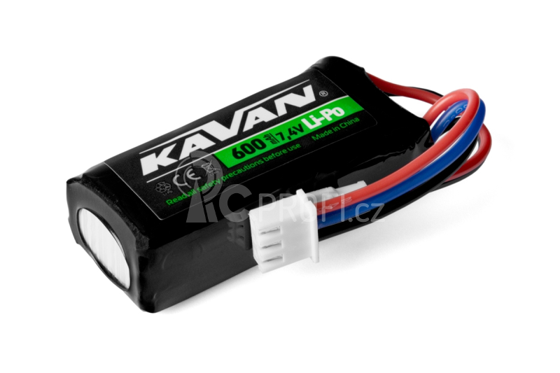 GRE18 600 mAh 7.4V LiPo