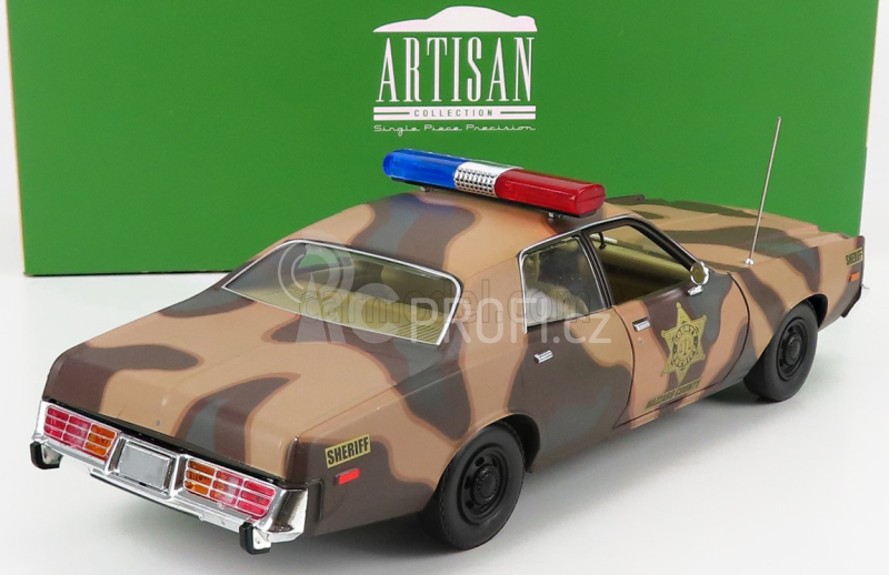 Greenlight Dodge Monaco Hazzard Police Hazzard County 1978 1:18 Camouflage