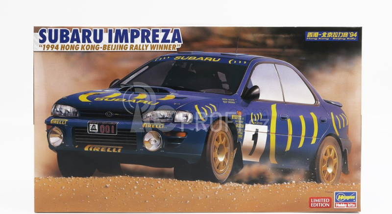 Hasegawa Subaru Impreza 555 N 1 Winner Rally Hong Kong Beijing 1994 P.bourne - T.sircombe 1:24 /