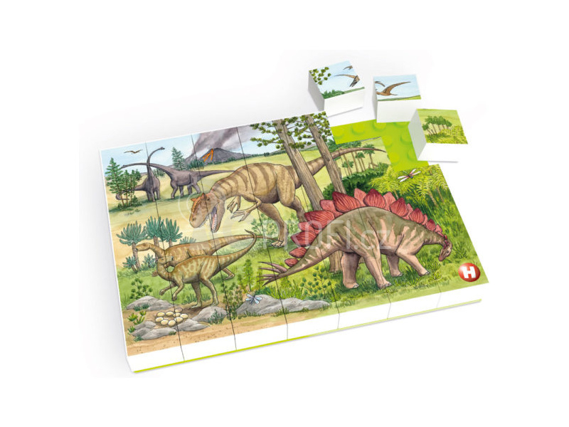 HUBELINO Puzzle - Svět dinosaurů