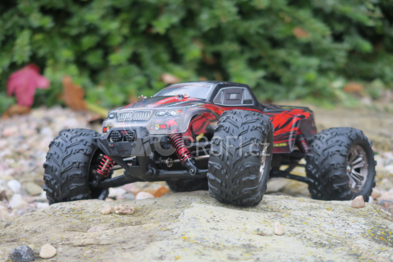 RC auto Q901C Spirit brushless, červená