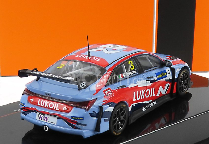 Ixo-models Hyundai Elantra N Tcr Team Lukoil N 3 Wtcr Portugal 2021 G.Tarquini 1:43