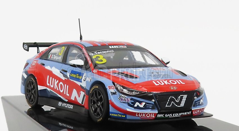 Ixo-models Hyundai Elantra N Tcr Team Lukoil N 3 Wtcr Portugal 2021 G.Tarquini 1:43