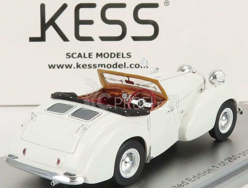 Kess-model Triumph Roadster Open 1949 1:43 Bílá