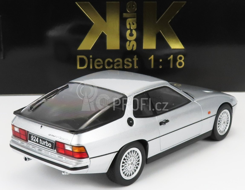 Kk-scale Porsche 924 Turbo Coupe 1986 1:18 Silver