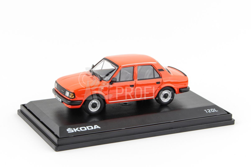 Abrex Škoda 120L (1984) 1:43 - Oranžová Brilantní