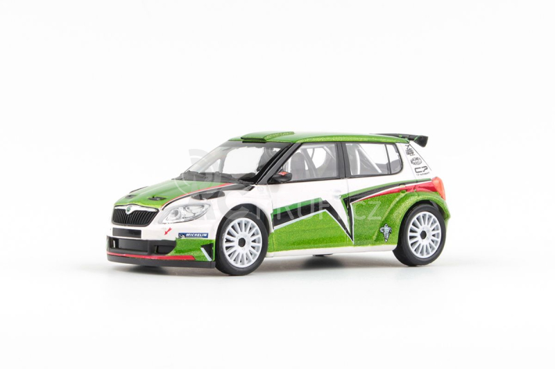 Abrex Škoda Fabia II FL S2000 (2010) 1:43 - Škoda Motorsport Design 2011