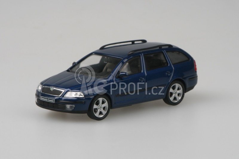 Abrex Škoda Octavia II Combi (2004) 143 - Modrá Hlubinná Metalíza