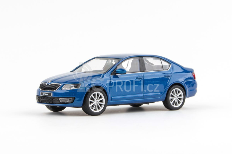 Abrex Škoda Octavia III (2012) 1:43 - Modrá Race Metalíza