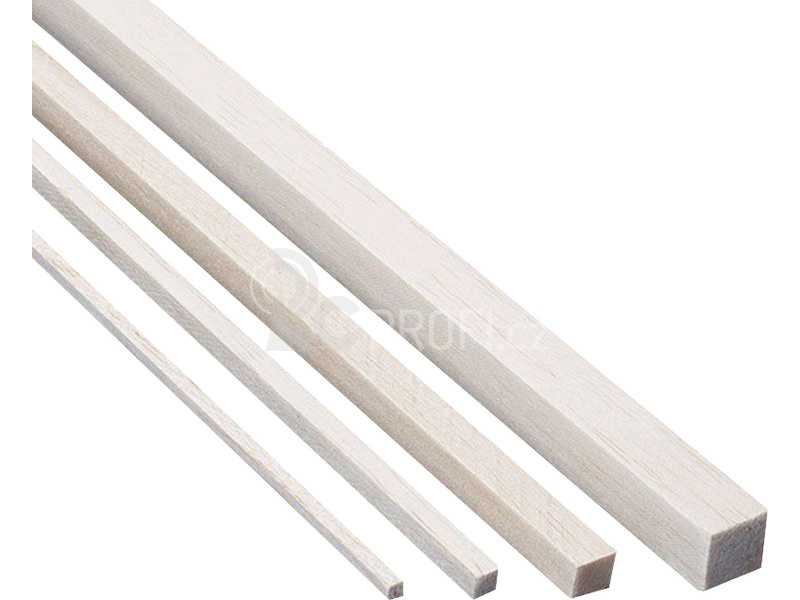 Krick Lišta balsa 20x20mm 1m