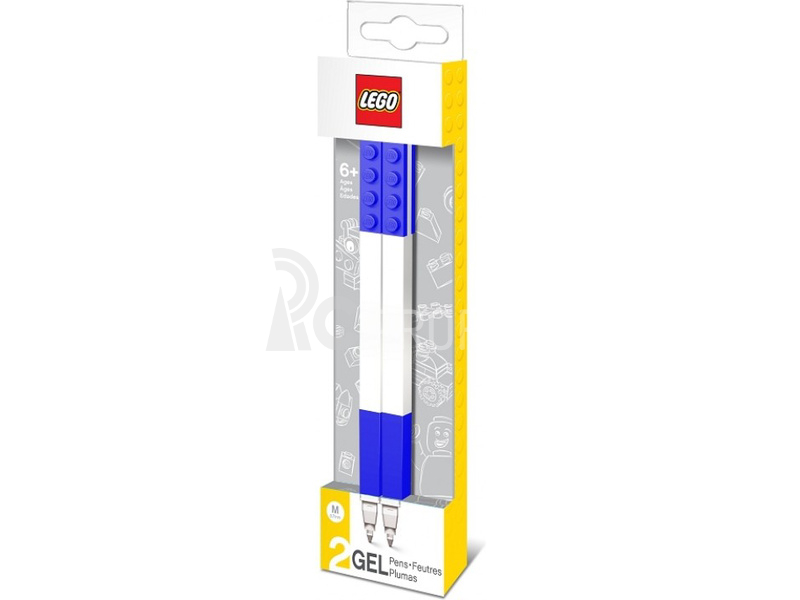 LEGO gelové pero modré 2ks