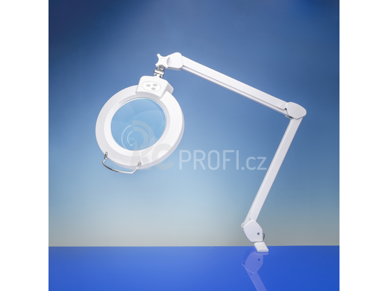 Lightcraft stolní lampa LED Pro XL s lupou 175mm