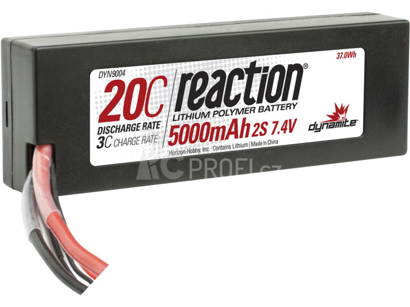 LiPol Reaction Car 7.4V 5000mAh 20C HC EC3