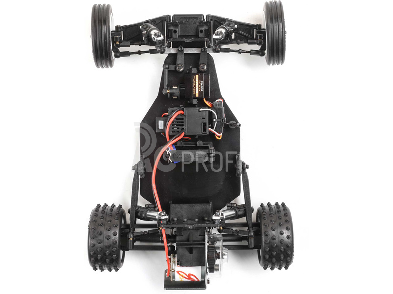 RC auto Losi Mini JRX2 1:16 RTR, červená