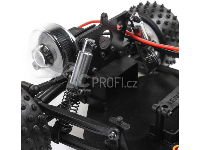 RC auto Losi Mini JRX2 1:16 RTR, červená