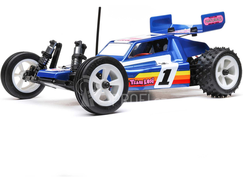 RC auto Losi Mini JRX2 1:16 RTR, červená