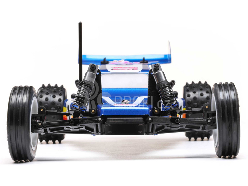 RC auto Losi Mini JRX2 1:16 RTR, červená