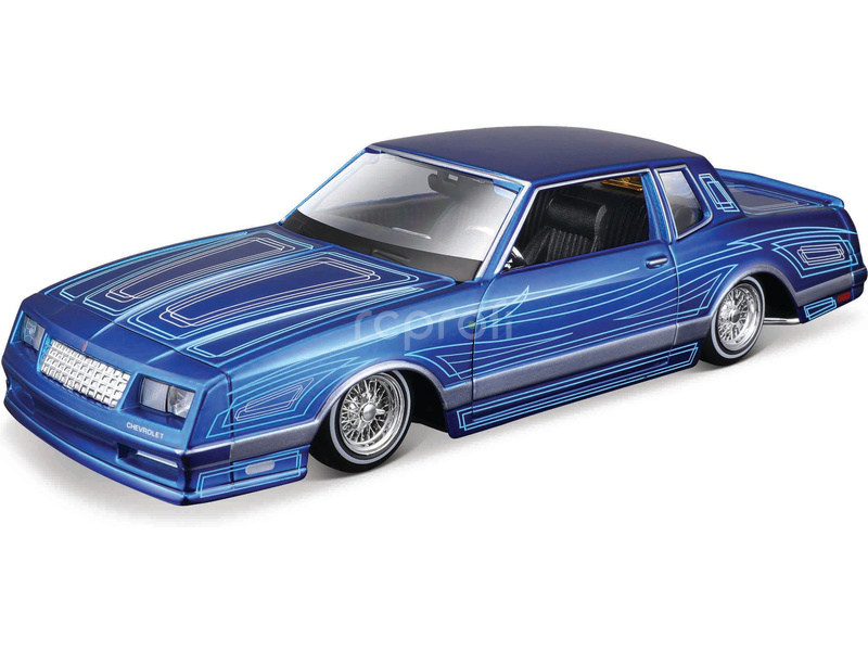 Maisto Chevrolet Monte Carlo SS 1986 1:24 modrá