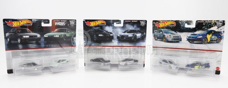 Mattel hot wheels Nissan Set šesti modelů 1:64