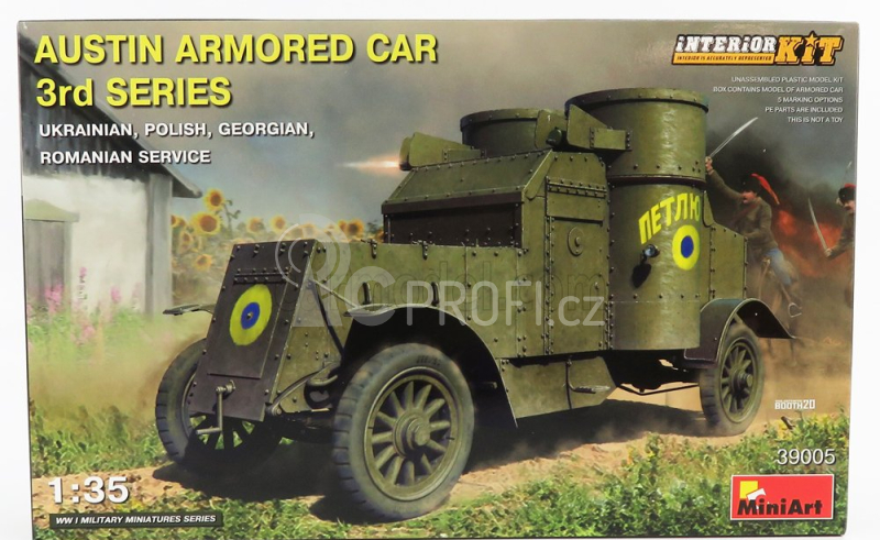 Miniart Austin Armored Car 3-series Military 1914 1:35 /