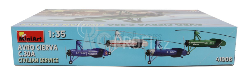 Miniart Avro Cierva C.30 Airplane Civilian Service 1933 1:35 /