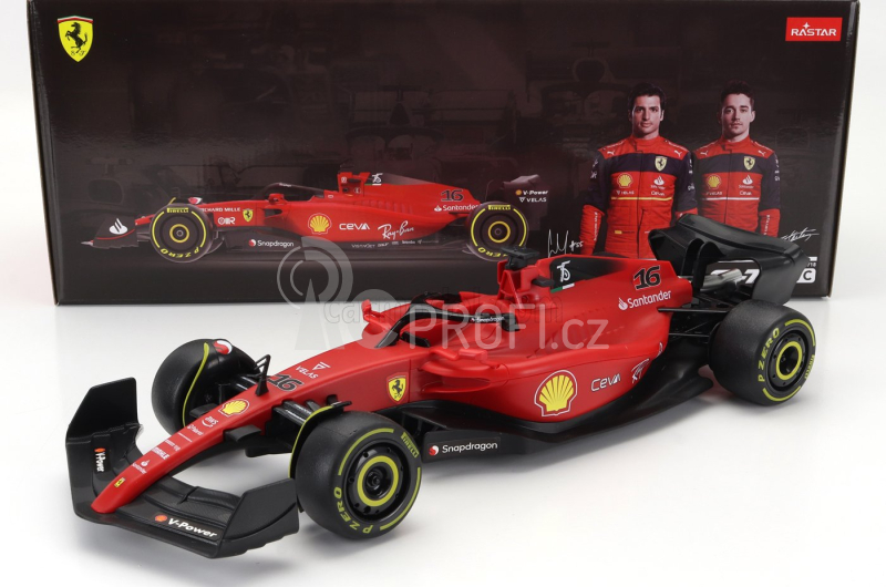 Mondomotors Ferrari F1-75 Team Scuderia Ferrari N 16 Season 2022 Charles Leclerc 1:18 Red