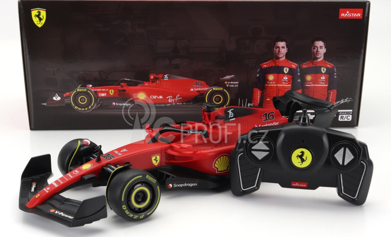 Mondomotors Ferrari F1-75 Team Scuderia Ferrari N 16 Season 2022 Charles Leclerc 1:18 Red