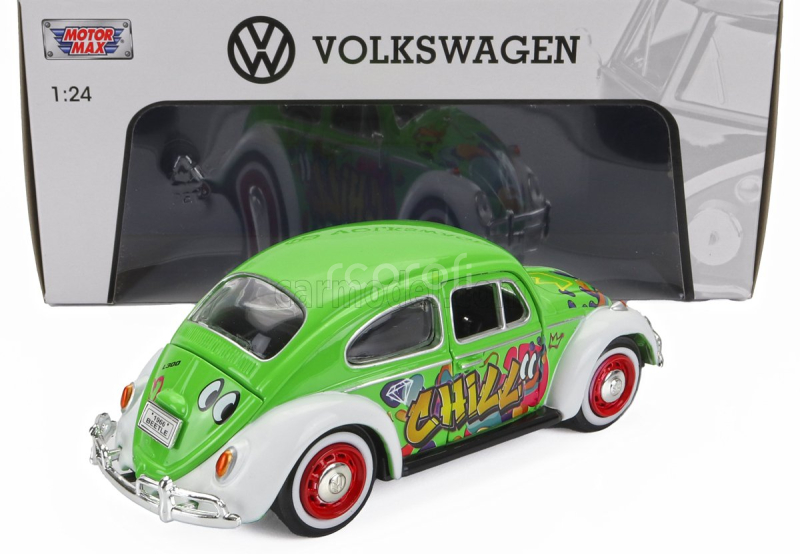 Motor-max Volkswagen Beetle Kafer Maggiolino Graffiti 1966 1:24 Různé