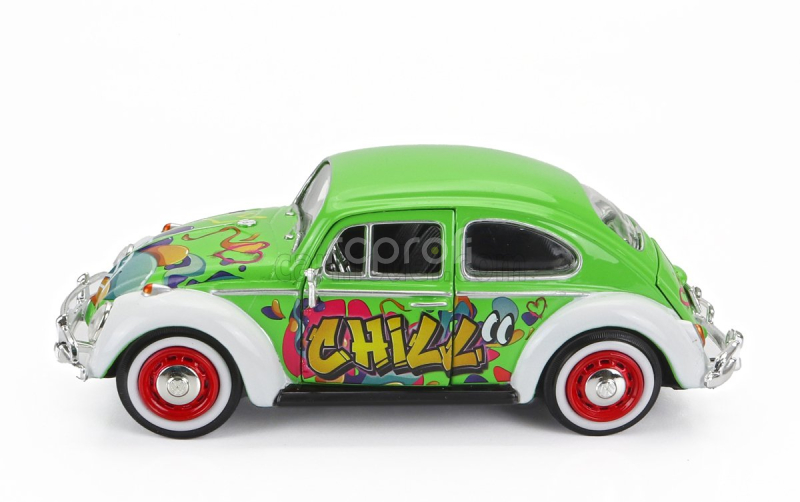 Motor-max Volkswagen Beetle Kafer Maggiolino Graffiti 1966 1:24 Různé