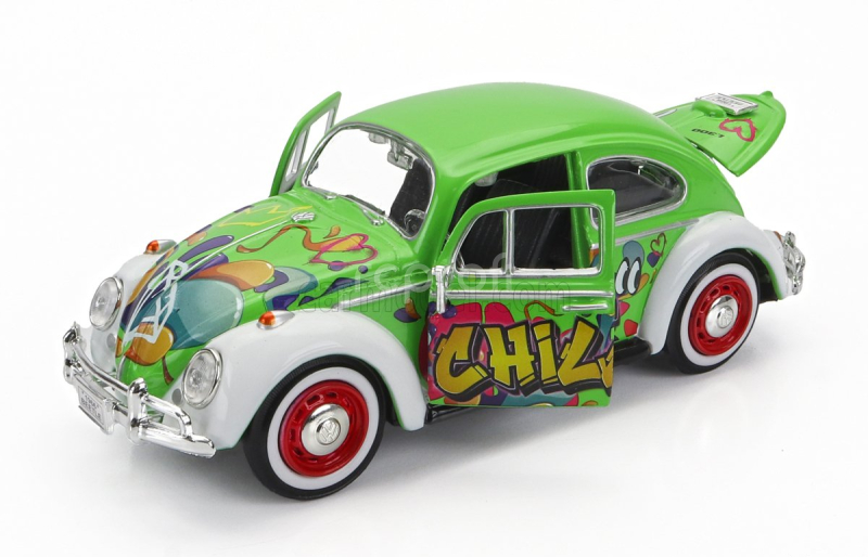 Motor-max Volkswagen Beetle Kafer Maggiolino Graffiti 1966 1:24 Různé