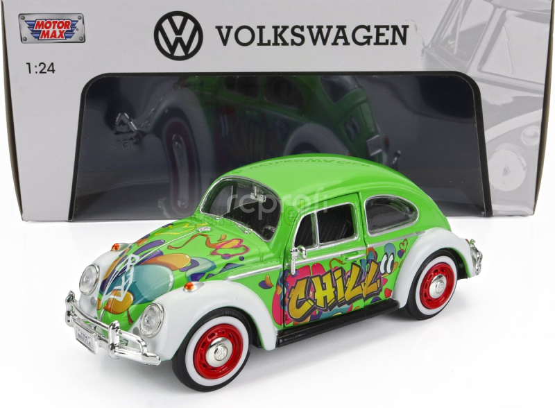 Motor-max Volkswagen Beetle Kafer Maggiolino Graffiti 1966 1:24 Různé