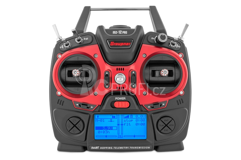 MZ-12 PRO 2,4GHz HOTT RC souprava, samotný vysílač