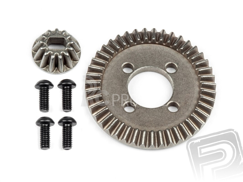 Ozubené kolo diferenciálu a hruška (43/13)
