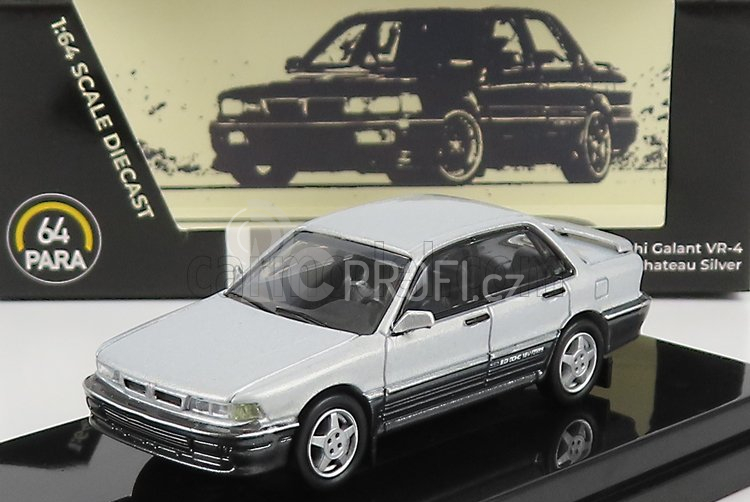 Paragon-models Mitsubishi Galant Vr-4 Lhd 1988 1:64 Silver