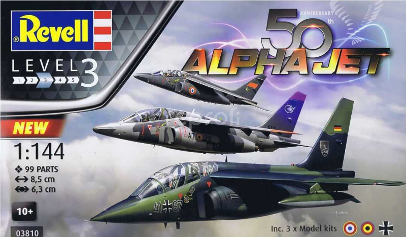 Plastic ModelKit letadla 03810 - 50th Anniversary 