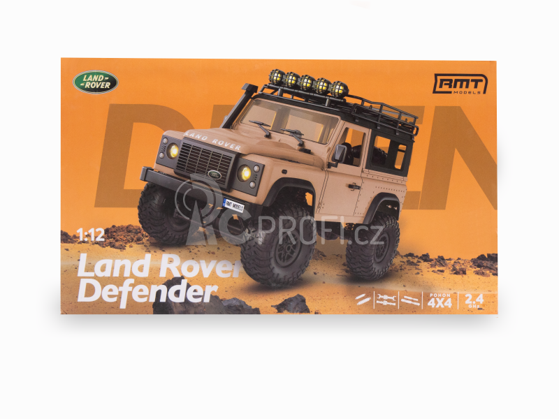 RC auto Land Rover Defender T98 1/12, zelená