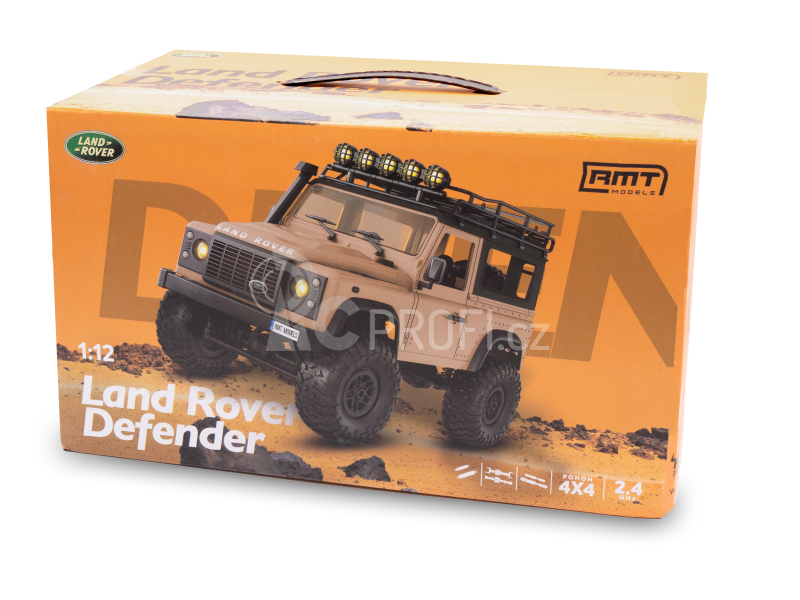 RC auto Land Rover Defender T98 1/12, zelená